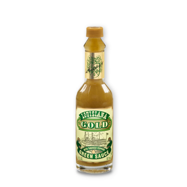 Green Pepper Sauce with Tabasco Peppers - 2oz