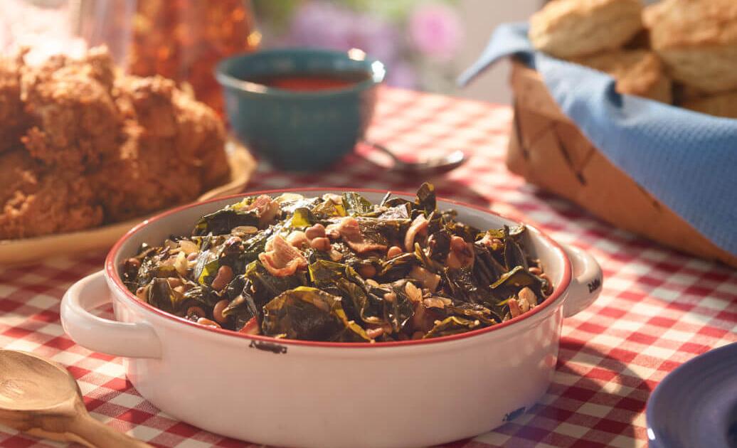 Kickin’ Collard Greens Louisiana Hot Sauce