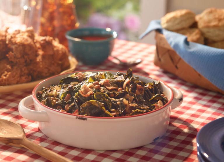 Kickin’ Collard Greens Louisiana Hot Sauce