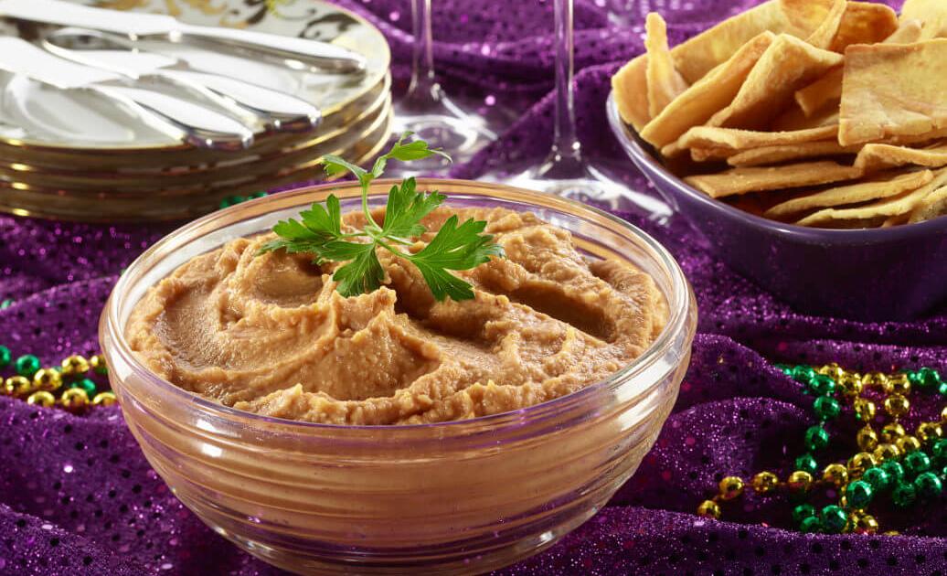 Black Eyed Pea Hummus Dip - Louisiana Hot Sauce
