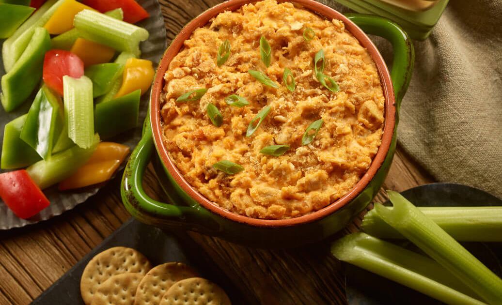 Buffalo Chicken Dip - Louisiana Hot Sauce