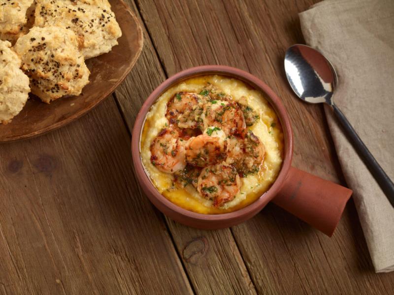 Brazilian Shrimp And Grits Louisiana Hot Sauce