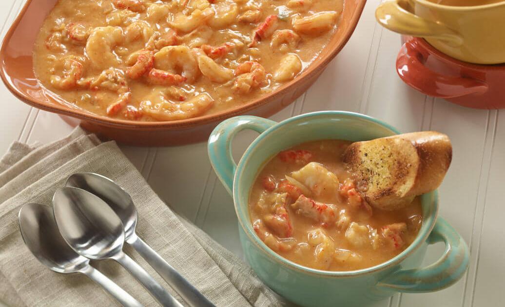 Crawfish and Shrimp Etouffee - Louisiana Hot Sauce