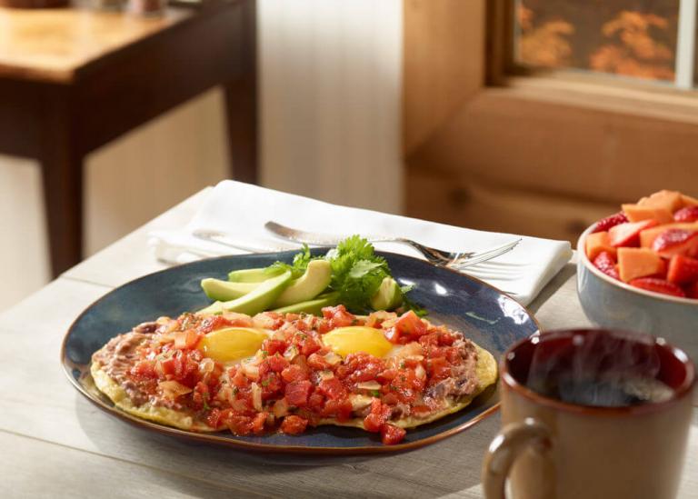 Ranch Style Eggs (Huevos Rancheros) Louisiana Hot Sauce