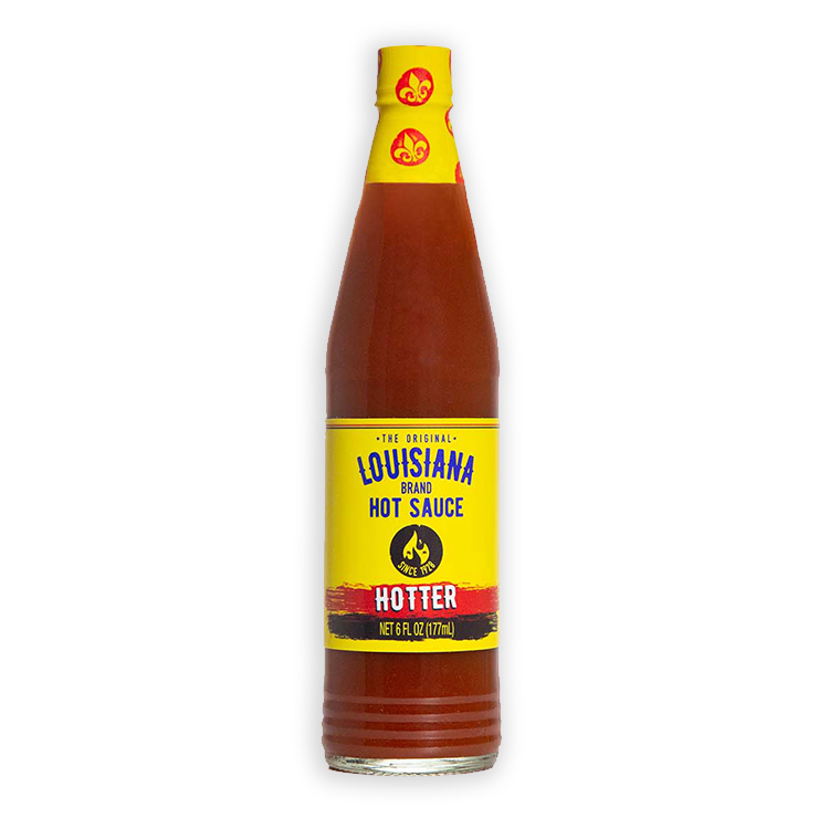 Louisiana Brand Hotter Hot Sauce - 4 ct, Size: 6 fl oz (Pack of 4)