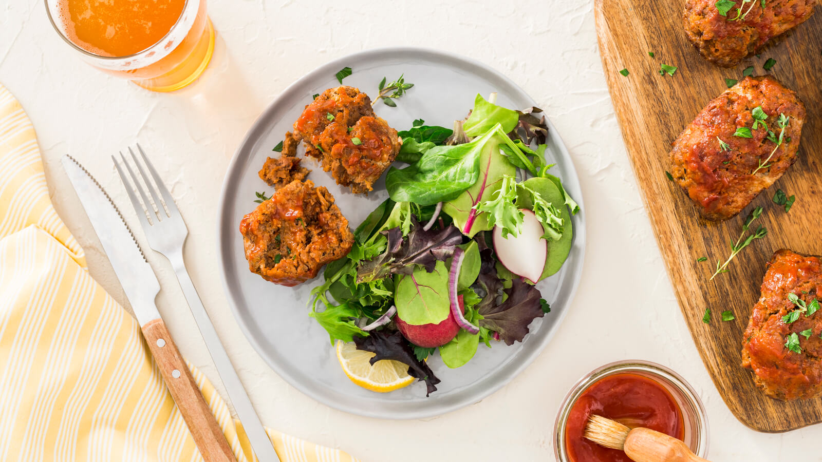 Mini Cajun Meatloaves - Louisiana Hot Sauce