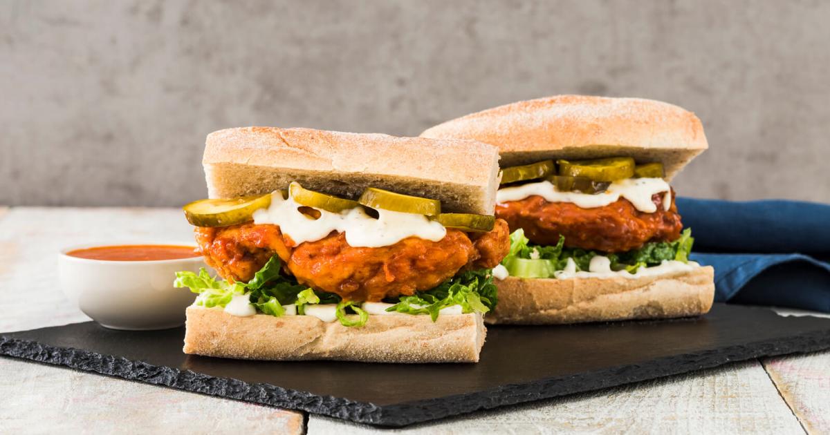 Quick and Easy Nashville Hot Chicken Sandwich - Louisiana Hot Sauce