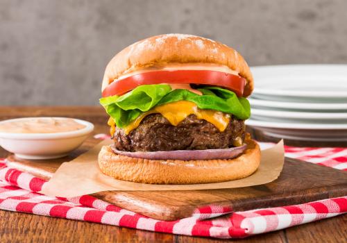 Ultimate Cheeseburger with Secret Spicy Sauce recipe