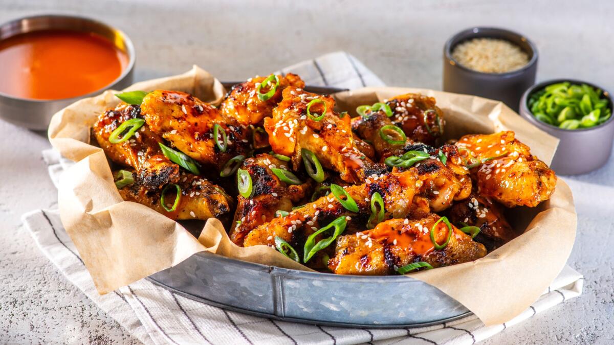 Grilled Maui Chicken Wings