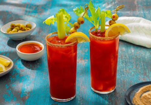 Sweet and Spicy Bloody Mary recipe