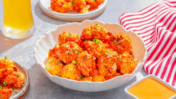 Air-Fried Bang-Bang Cauliflower