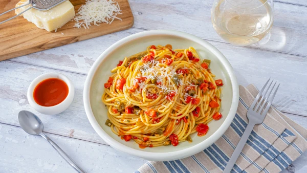 Cajun Cacio e Pepe Spaghetti