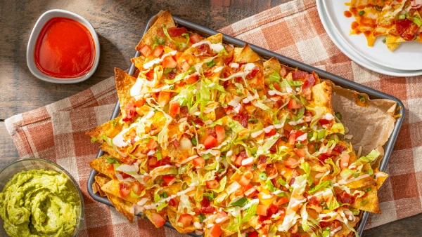 Tangy Hot BLT Nachos