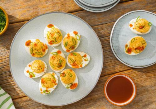 Cajun Deviled Eggs recipe