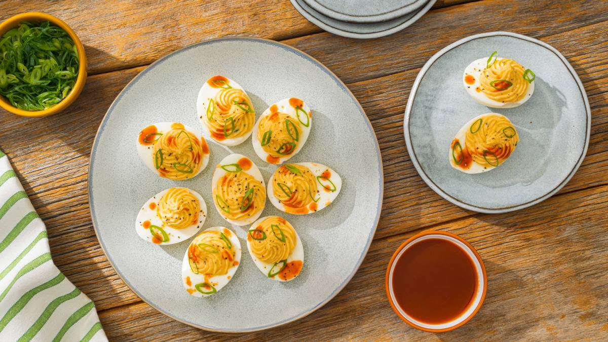 Cajun Deviled Eggs