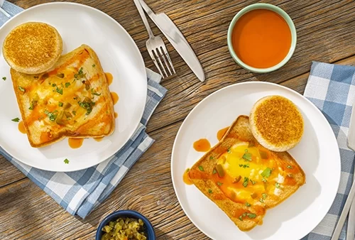 Cheesy Cheddar Cowboy Toasts recipe