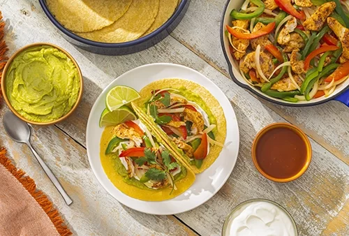 Easy Chicken Fajitas