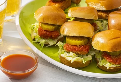 Easy Fried Chicken Sliders recipe