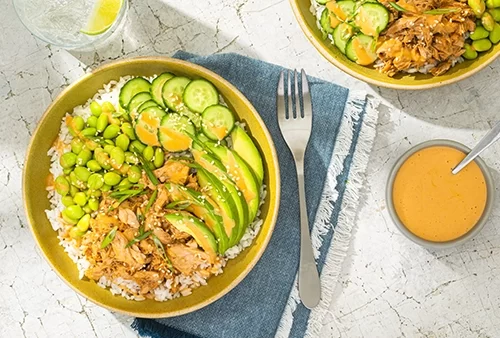 Spicy Salmon Sushi Bowl