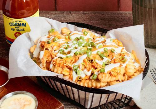 Loaded Buffalo Fries recipe
