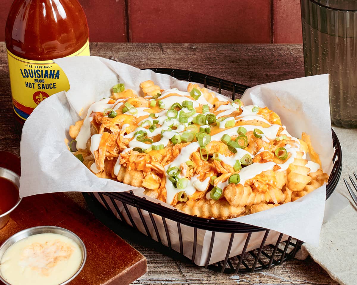 Loaded Buffalo Fries