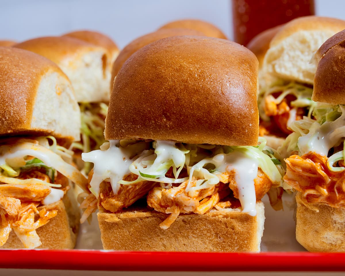 Hot Chicken Sliders